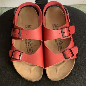 Birkenstock Sandals- Red